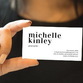 Moderne, berufliche und elegante trendige Netzwerk Visitenkarte