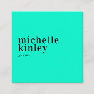 Moderne, berufliche und elegante Vernetzung Quadratische Visitenkarte