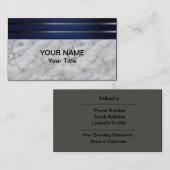 Moderne, Berufliche Unternehmens- oder Netzwerkkar Visitenkarte (Vorne/Hinten)