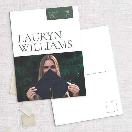 Moderne Berufliche Verlautbarung Postkarte