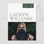 Moderne Berufliche Verlautbarung Postkarte (Vorderseite)