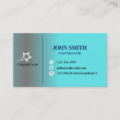 Moderne Berufliche Visitenkarte (Vorderseite)