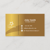 Moderne Berufliche Visitenkarte (Vorderseite)