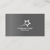 Moderne Berufliche Visitenkarte (Rückseite)