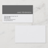 Moderne Berufliche Visitenkarte (Vorne/Hinten)