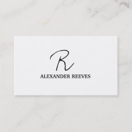 Moderne Berufliche Visitenkarte