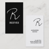 Moderne Berufliche Visitenkarte (Vorne/Hinten)