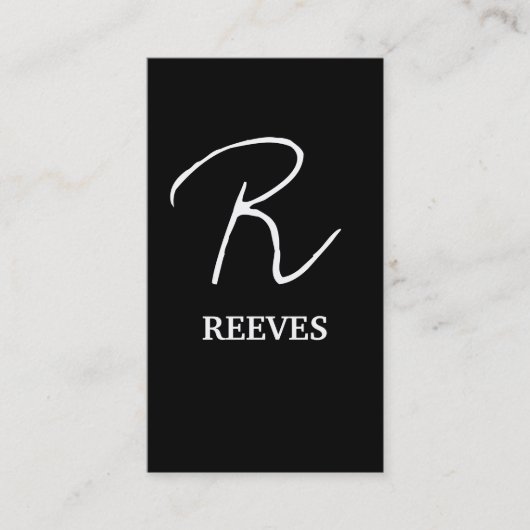 Moderne Berufliche Visitenkarte (Vorderseite)