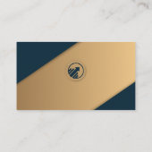 "Moderne Berufliche Visitenkarte für das Networkin (Rückseite)