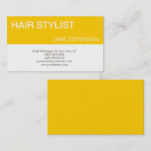 Moderne Berufliche Visitenkarte für den Friseur (Vorne/Hinten)