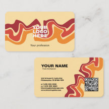 Moderne Berufliche Visitenkarte für Unternehmer