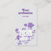 Moderne Berufliche Visitenkarte für Unternehmer (Vorderseite)