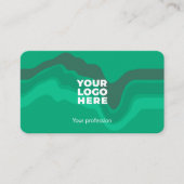 Moderne Berufliche Visitenkarte für Unternehmer (Vorderseite)