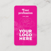 Moderne Berufliche Visitenkarte für Unternehmer (Vorderseite)