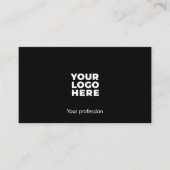 Moderne Berufliche Visitenkarte für Unternehmer (Vorderseite)