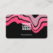 Moderne Berufliche Visitenkarte für Unternehmer (Vorderseite)