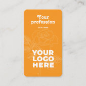 Moderne Berufliche Visitenkarte für Unternehmer (Vorderseite)