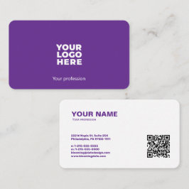 Moderne Berufliche Visitenkarte für Unternehmer