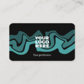 Moderne Berufliche Visitenkarte für Unternehmer (Vorderseite)