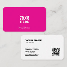 Moderne Berufliche Visitenkarte für Unternehmer