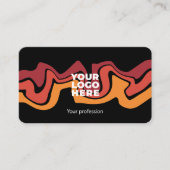 Moderne Berufliche Visitenkarte für Unternehmer (Vorderseite)