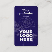 Moderne Berufliche Visitenkarte für Unternehmer (Vorderseite)