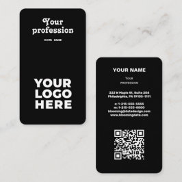 Moderne Berufliche Visitenkarte für Unternehmer