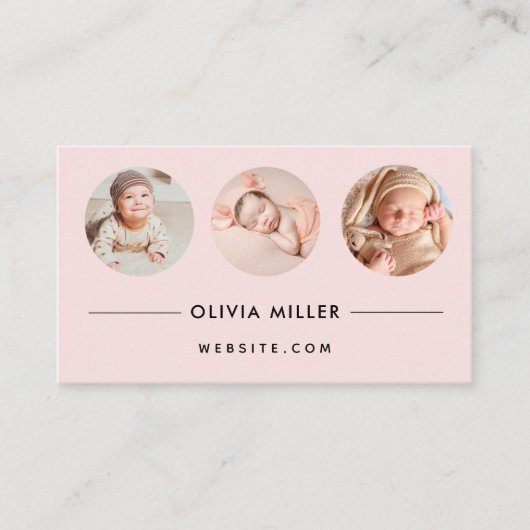 Moderne Berufliche Visitenkarte mit QR-Code (Vorderseite)