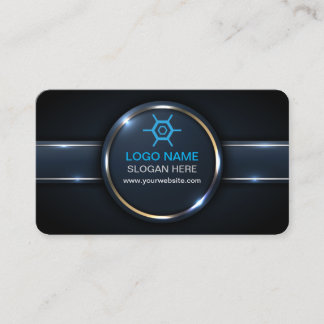 Moderne Berufliche Visitenkarte mit QR-Code