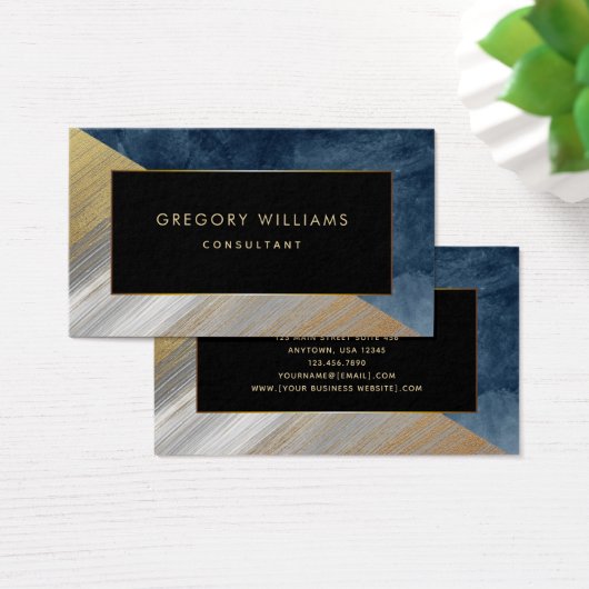 Moderne Berufliche Visitenkarten (Schreibtisch)