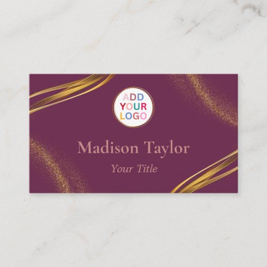 Moderne Berufliche Visitenkarten mit QR-Code Visitenkarte (Vorderseite)