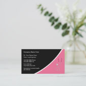 Moderne Berufliche Visitenkarten Visitenkarte (Stehend Vorderseite)