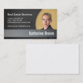 Moderne, berufliche, wirkliche visitenkarte (Vorne/Hinten)