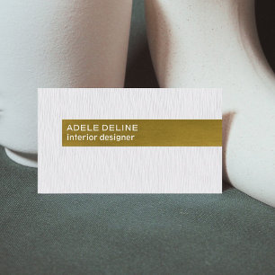 Moderne Beschaffenheits-weißer kupferner Visitenkarte