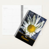 Moderne Besondere Anlass der White Daisy-Blume Planer (Anzeige)