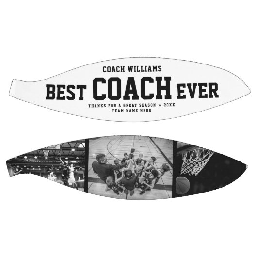 Moderne BEST COACH EVENT Coole Trendy Foto Collage Basketball (Panele)