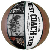 Moderne BEST COACH JE Coole Trendy Color Fotos Basketball (Vertikal)