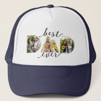 Moderne Best Dad Foto Truckerkappe