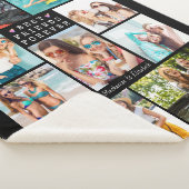 Moderne BEST FREUNDE FÜR ÜBER 9 Foto Personalisier Sherpadecke (3/4)