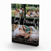 Moderne Best Friends 3 FotoCollage & Custom Text Fotoblock (Rechts)