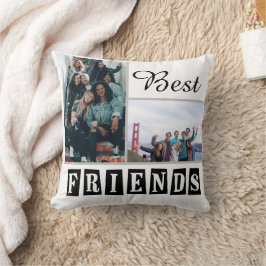 Moderne Best Friends Chic Quote individuell gestal Kissen