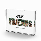 Moderne Best Friends Collage Foto Geschenk für Fre (Rechts)