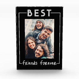 Moderne Best Friends Forever Besties BESTE FREUNDI Fotoblock