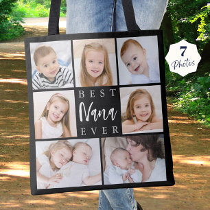Moderne BEST NANA je 7 Foto Collage Custom Tasche