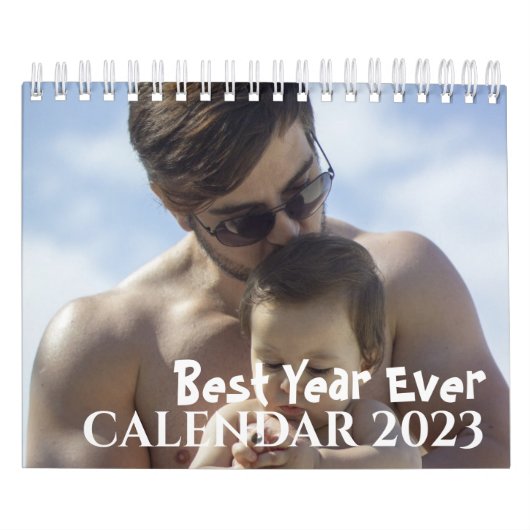 Moderne Best Year Ever Fotos 2023 Kalender (Titelbild)