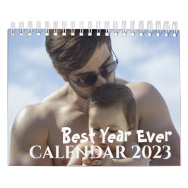 Moderne Best Year Ever Fotos 2023 Kalender