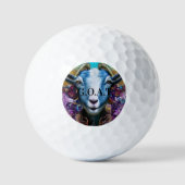 Moderne Beste All Time Blue Ziege Golfball (Vorderseite)