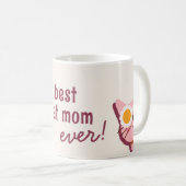 Moderne beste Cat Mama je Tasse (VorderseiteRechts)