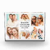 Moderne beste Freunde 6 Foto Collage Block (Vorderseite)