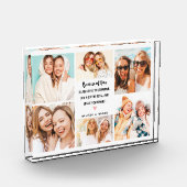 Moderne beste Freunde 6 Foto Collage Block (Links)